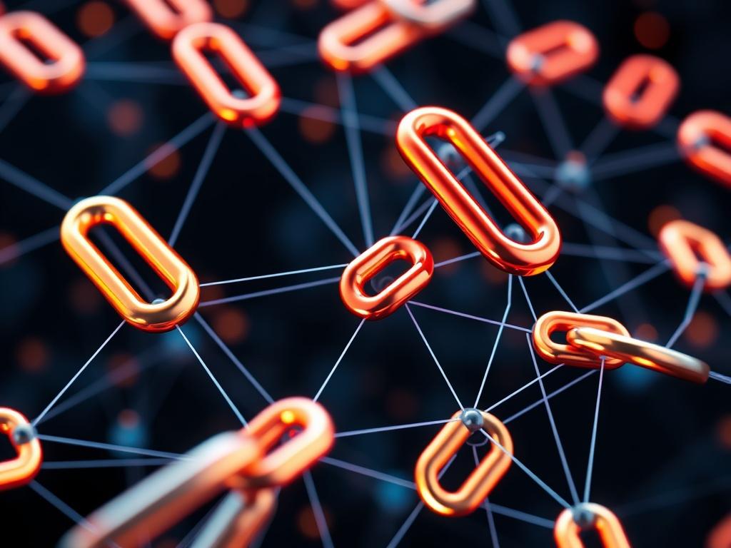 a network of links on websitesфото