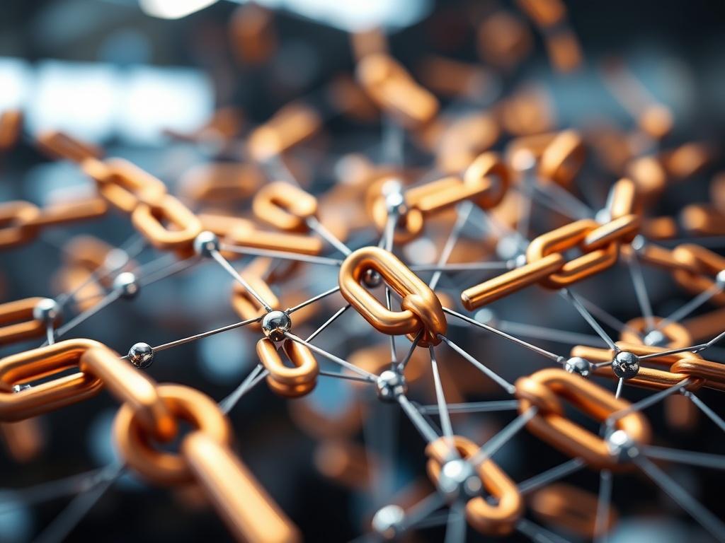 a network of links on websitesфото